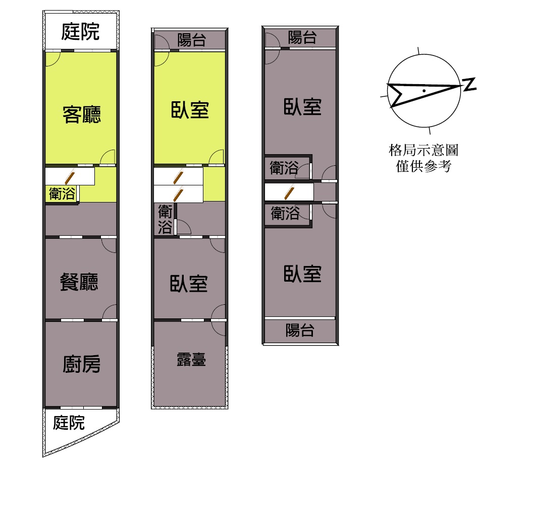 遠百商圈集和街透天實景1
